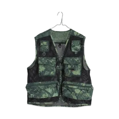FIRST DOWN PATTERNED FISHING VEST "Tree Camo"
