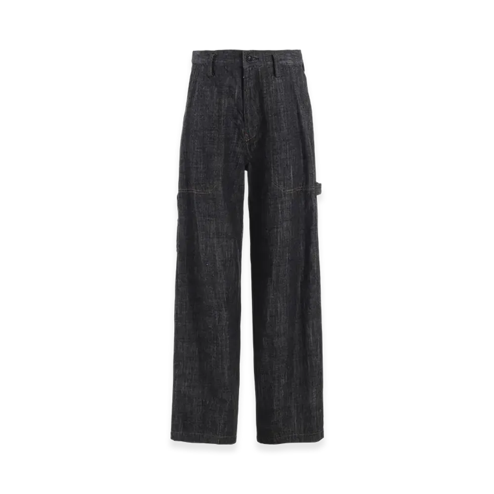 Y's 8OZ Denim Work Pants "Black"