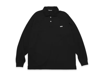 GOD SELECTION XXX Long Sleeve Polo Shirt GX-S26-CS-04 "Black"