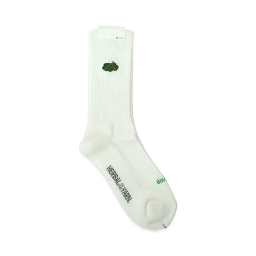 doublet Herbel In The Yarn Socks "White"