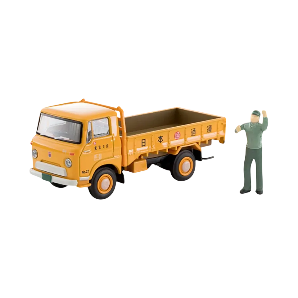 TOMYTEC "TOMICA LIMITED VINTAGE" 1/64 LV-190a Isuzu Elf High Floor Loading Platform 1964 (Nippon Express)