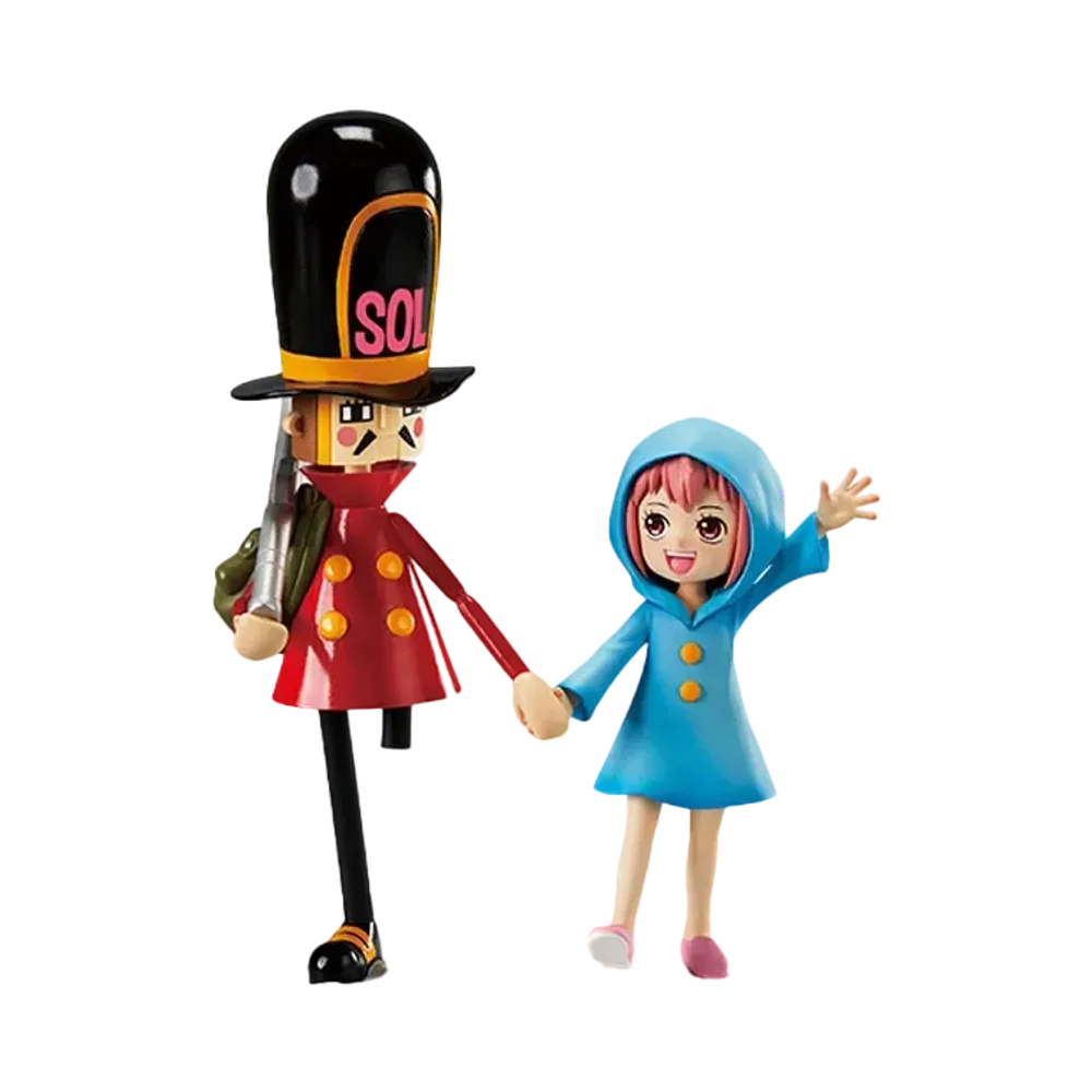 BANDAI "Ichiban Kuji" -One Piece Emotional Stories 2- D Prize Revible Moment -Rebecca & Soldier-