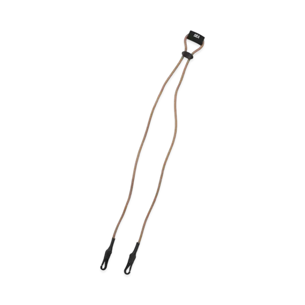 WIND AND SEA Military Surplus Mask Cord "Sea Brown"