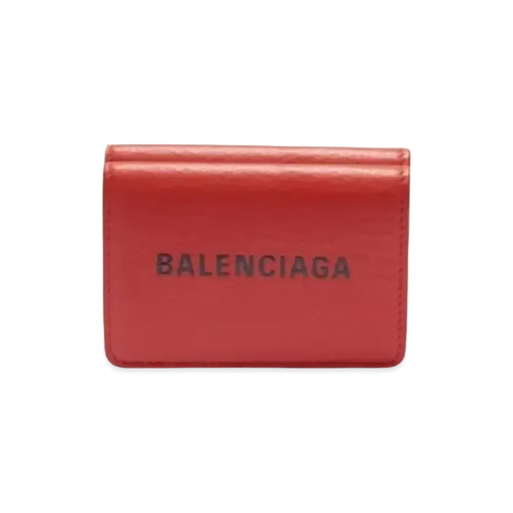 BALENCIAGA Everyday Everyday Mini Wallet "Red"