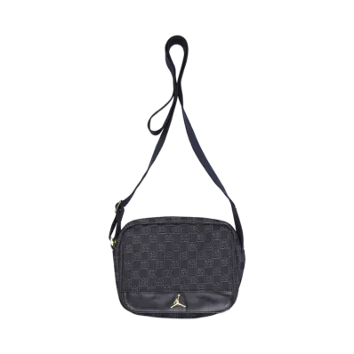 Nike Jordan Brand Monogram Mini Messenger Bag "Black"