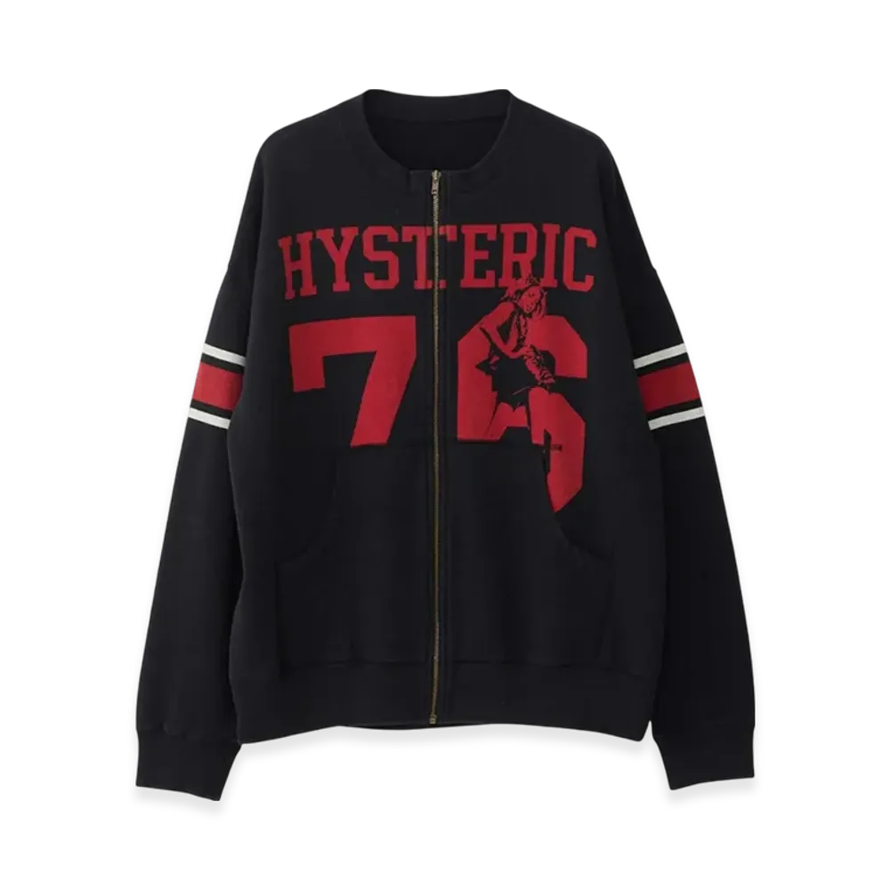 HYSTERIC GLAMOUR Hysteric 76 Oversized Jumper "Black"
