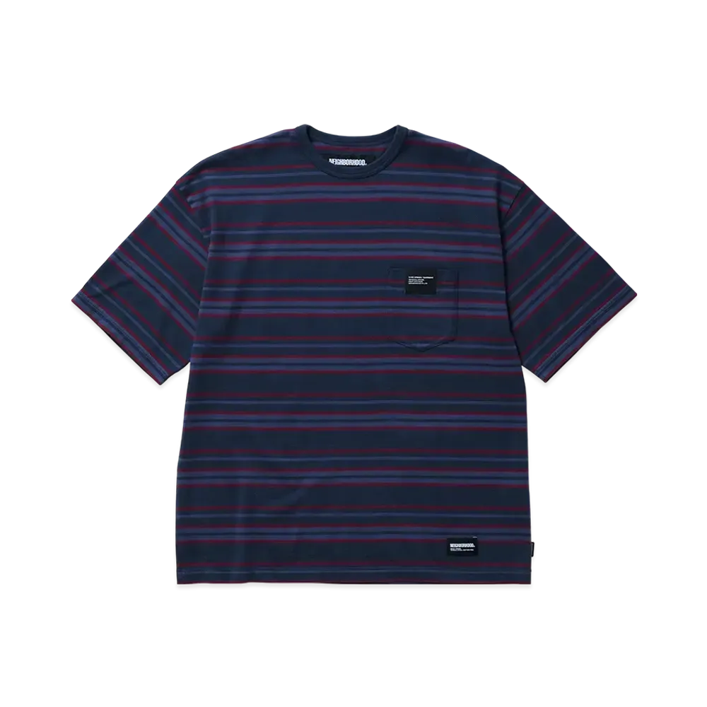 NEIGHBORHOOD Border Crewneck-P SS "Purple"