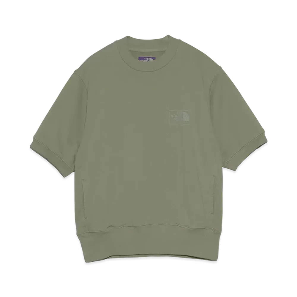 The North Face PURPLE LABEL 11oz Field Short Sleeve Sweatshirt "Sage Green"