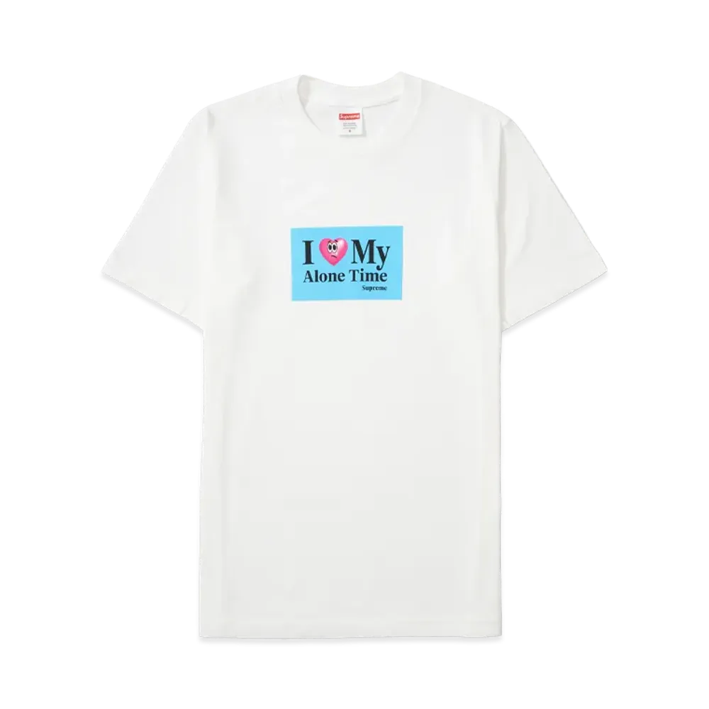 Supreme Alone Time Tee "White"