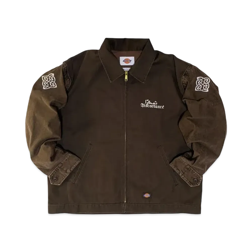 Dickies x Children of the discordance Souvenir Jacket "Brown"