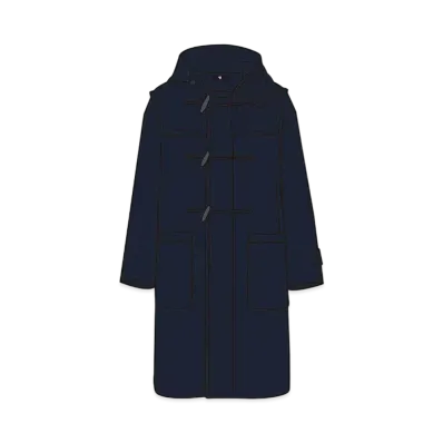 UNIQLO +J Wool Blend Chester Coat 445768 "Navy"