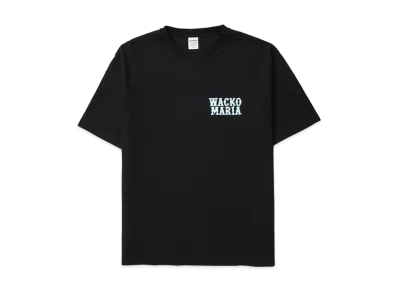 WACKO MARIA Washed Heavy Weight T-Shirt "Black"