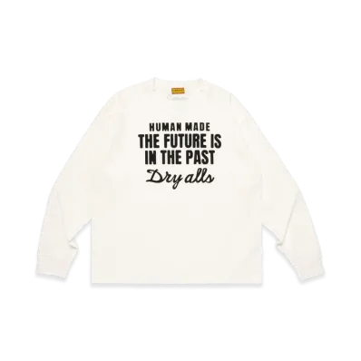 HUMAN MADE Graphic L/S T-Shirt "White"