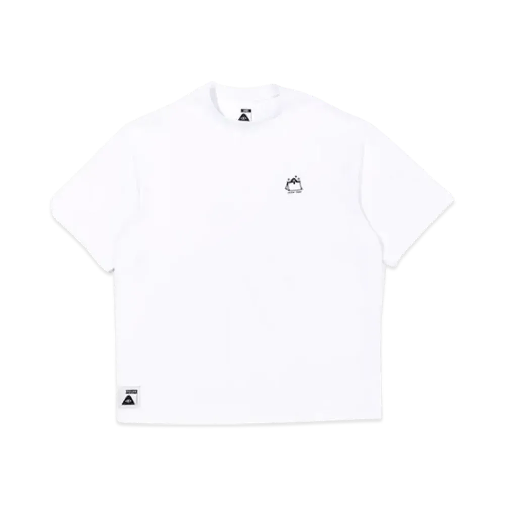 POLeR Camp Vivese Relaxed Fit SS Tee "White"