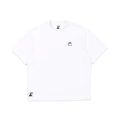 POLeR Camp Vivese Relaxed Fit SS Tee "White"