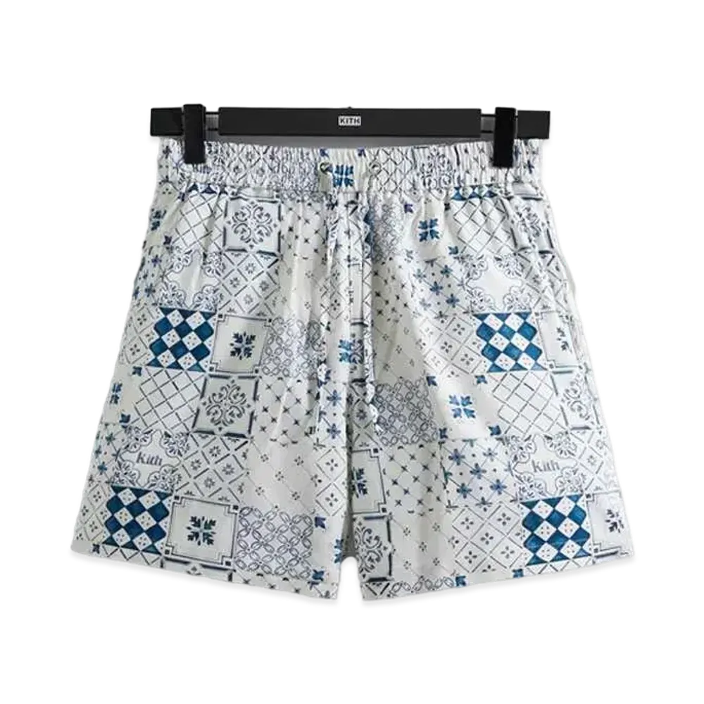 Kith Azulejo Tiles Active Short "Sandrift"