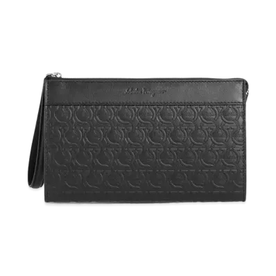 Salvatore Ferragamo Document Holder "Black"