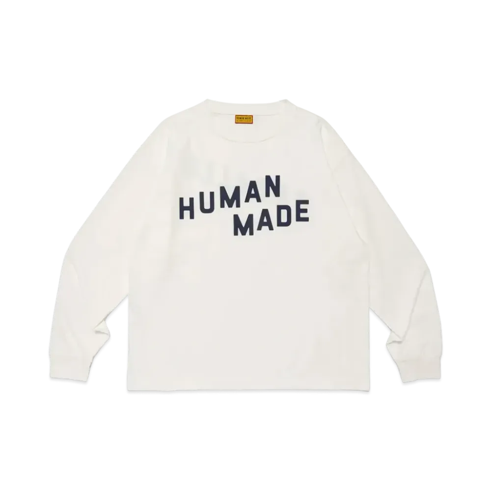 HUMAN MADE Graphic L/S T-Shirt "White"
