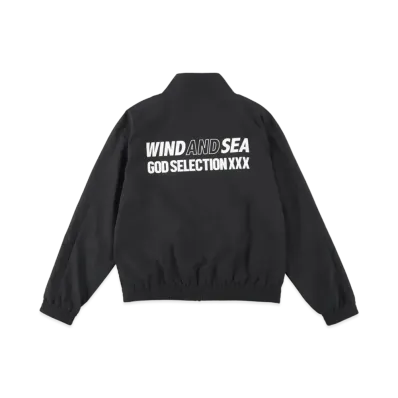 WIND AND SEA x GOD SELECTION XXX Track Jacket "Black"