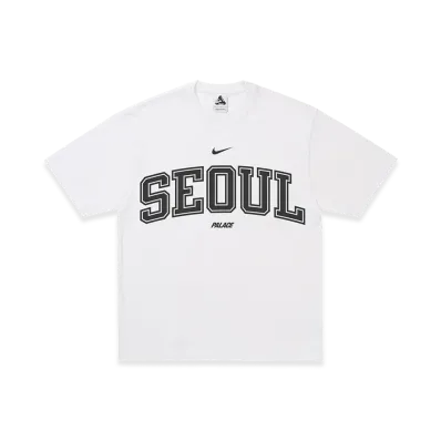 PALACE x Nike Shop T Shirt Seoul "White"