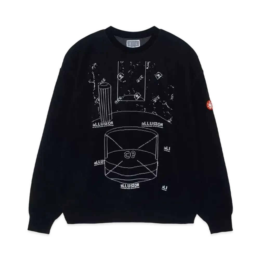 Cav Empt (C.E) ALLUSION KNIT "Black"