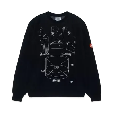 Cav Empt (C.E) ALLUSION KNIT "Black"