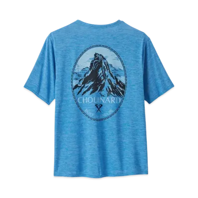 Patagonia Men's Cap Cool Daily Graphic Shirt "Vessel Blue"