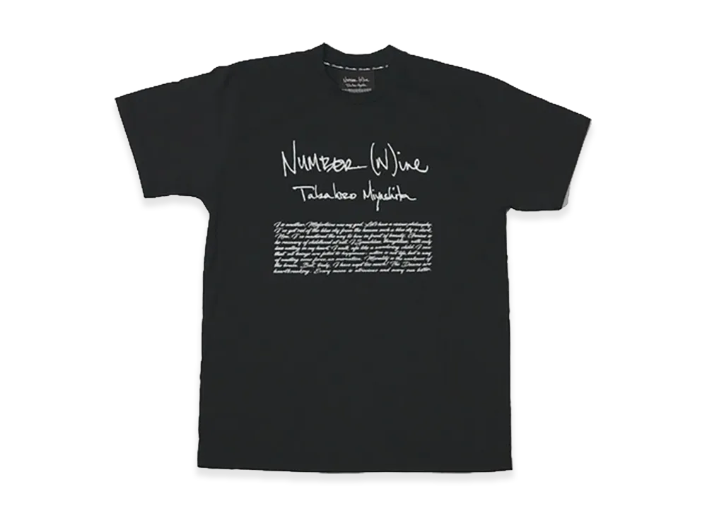 NUMBER (N)INE by Takahiro Miyashita Number (N)ine. "Black"