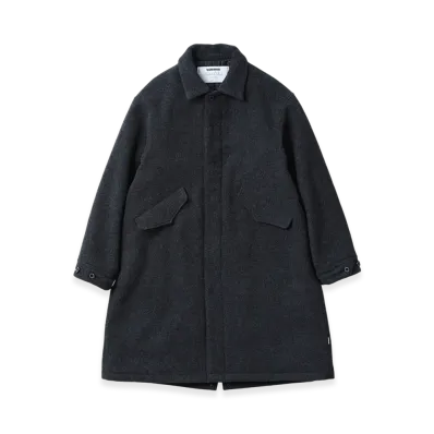NEIGHBORHOOD Wool Coat Mod "Charcoal"