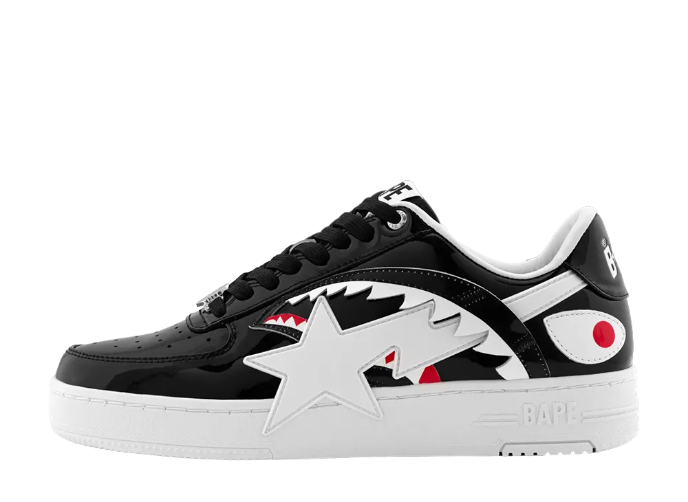 A BATHING APE BAPE STA OS SHARK "Black"