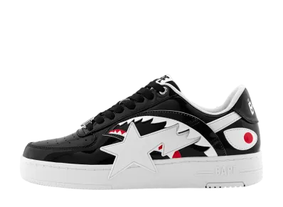 A BATHING APE BAPE STA OS SHARK "Black"