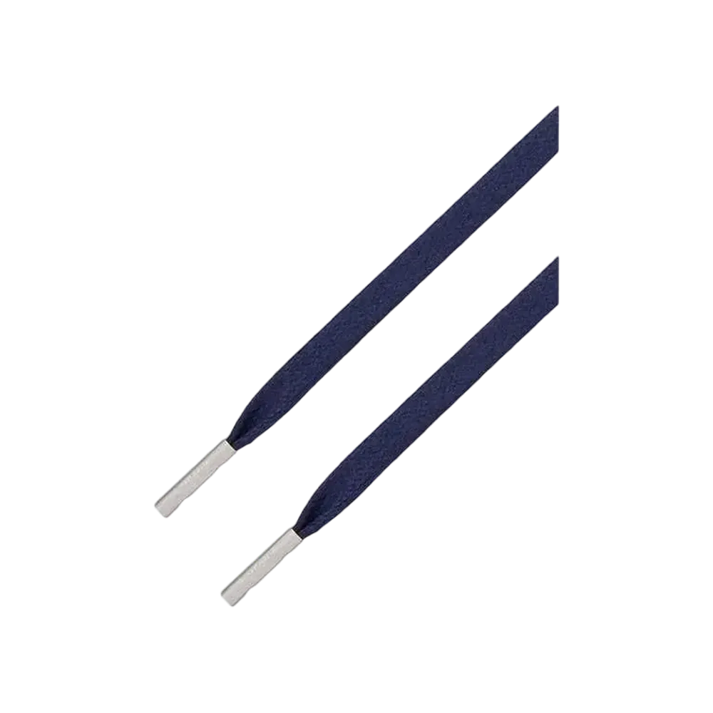 KIXSIX WAXED SHOELACE "NAVY"