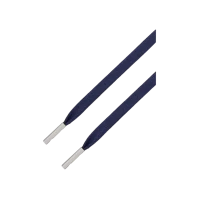 KIXSIX WAXED SHOELACE "NAVY"