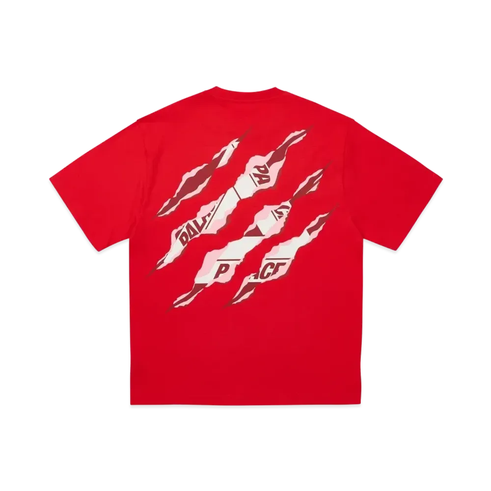 PALACE Ripped Tri T-Shirt "Red"
