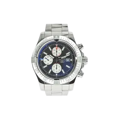 Breitling Superavenger II "Black/Stainless Steel"