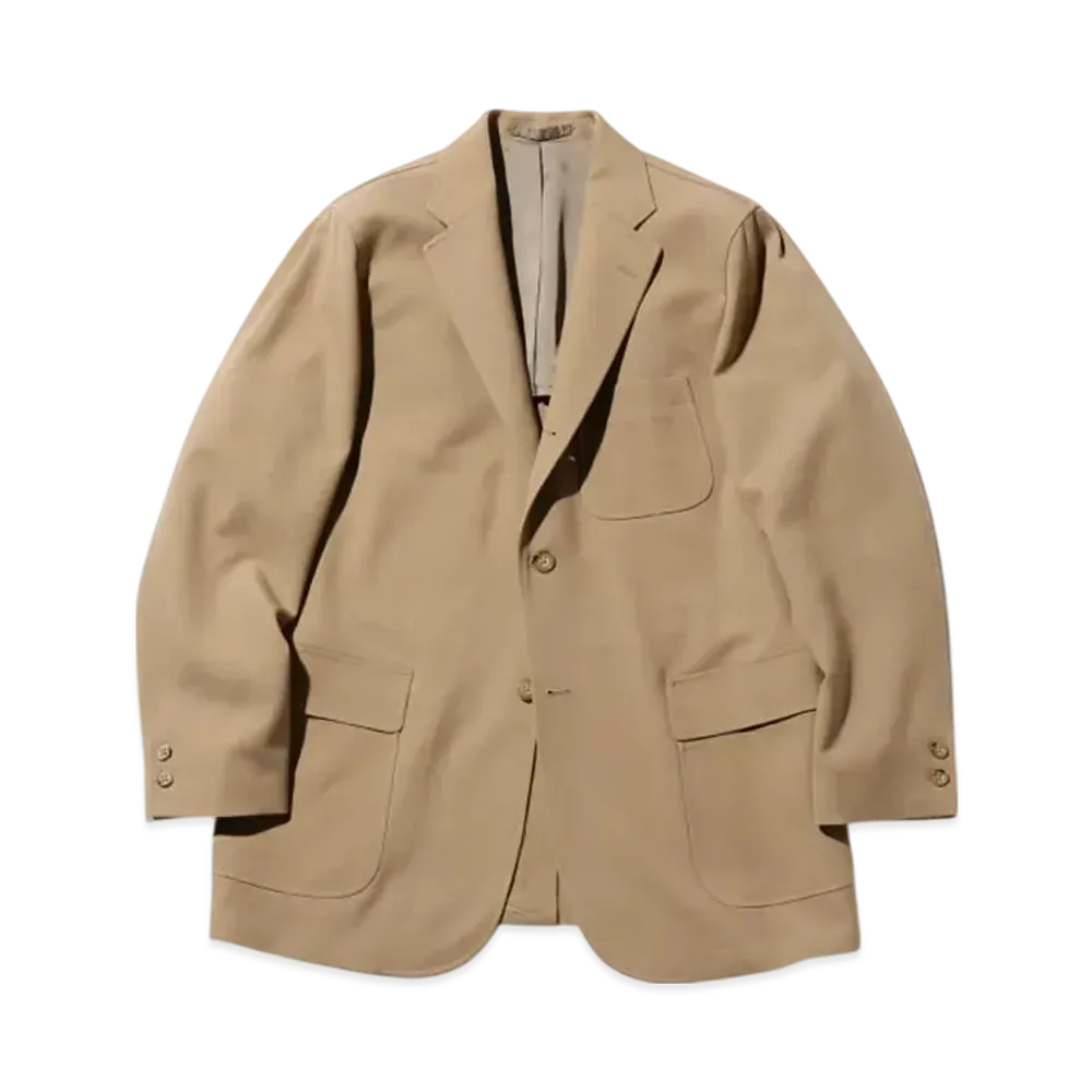 BEAMS 3B Box Fit Jacket MIL Serge "Khaki"