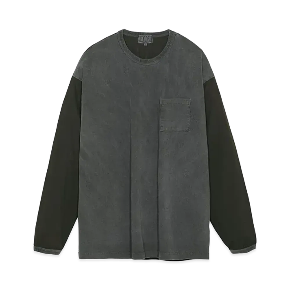 Cav Empt (C.E) OVERDYE MESH LONG SLEEVE T "Grey"