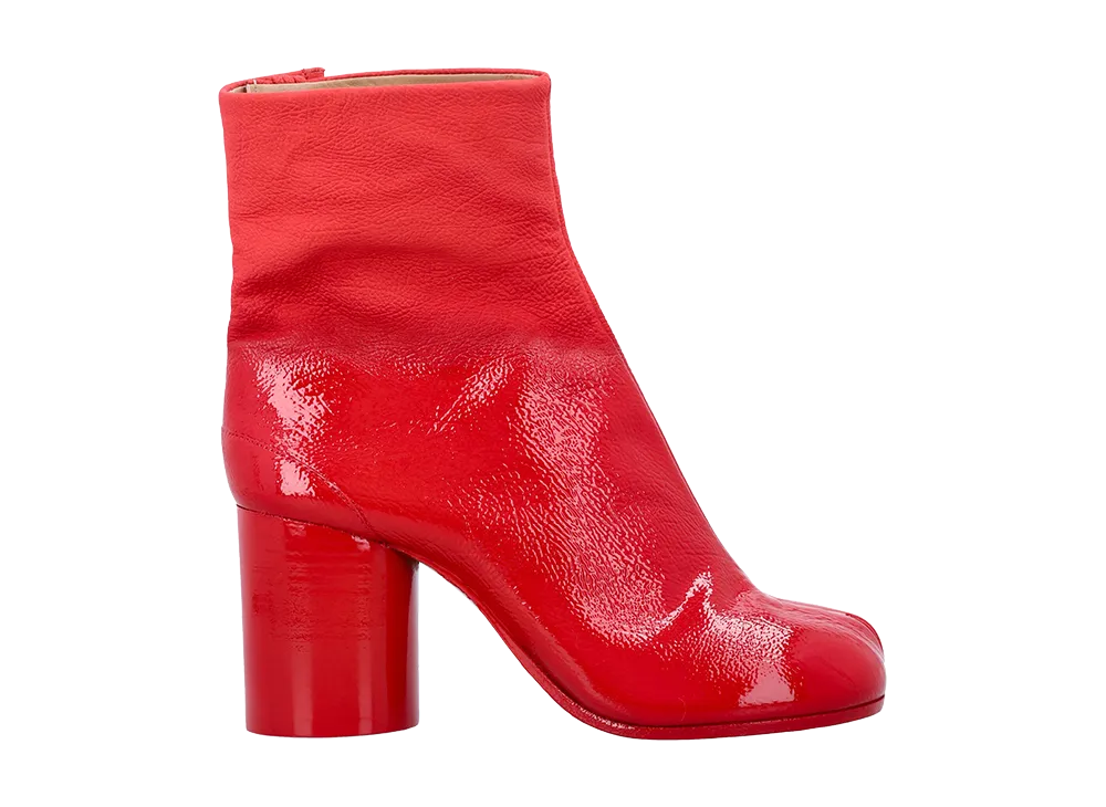 Maison Margiela Women's Tabi Boots "Red"