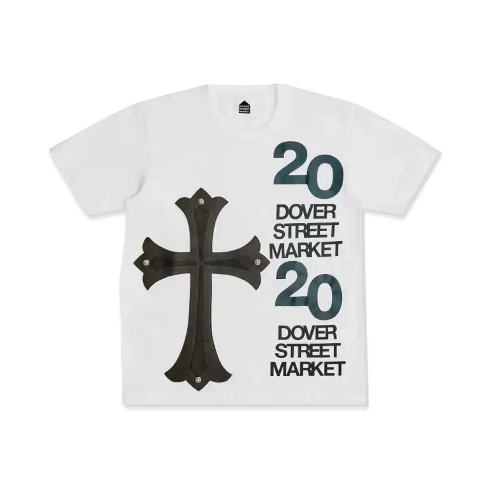 Dover Street Market London x Chrome Hearts 20th Anniversary Tee "White"