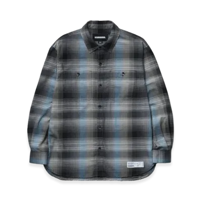NEIGHBORHOOD Hombre Check Shirt LS "Black"