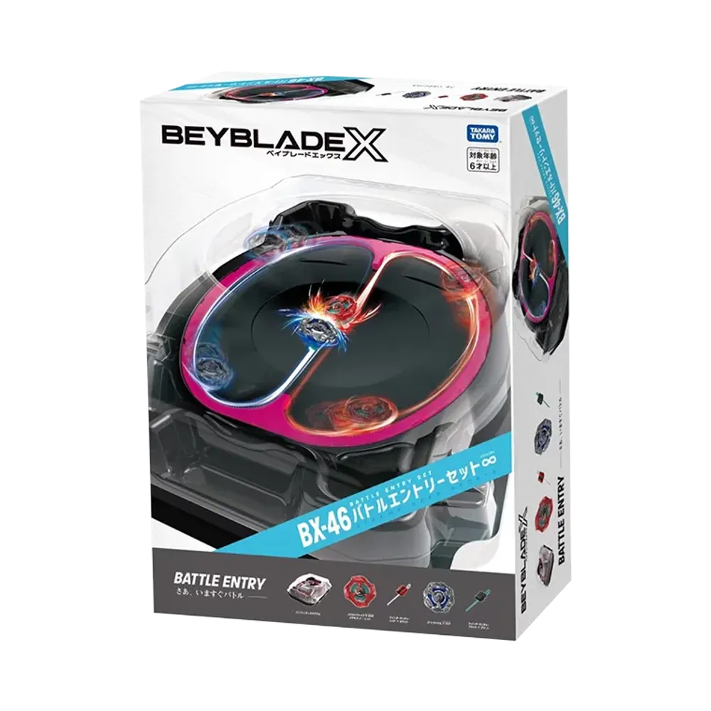 TAKARA TOMY "BEYBLADE X" BX-46 Battle Entry Set ∞