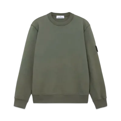 Stone Island 63051 Cotton Fleece "Musk Green"