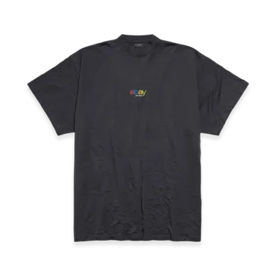 BALENCIAGA Ebay T-Shirt Oversized "Black"