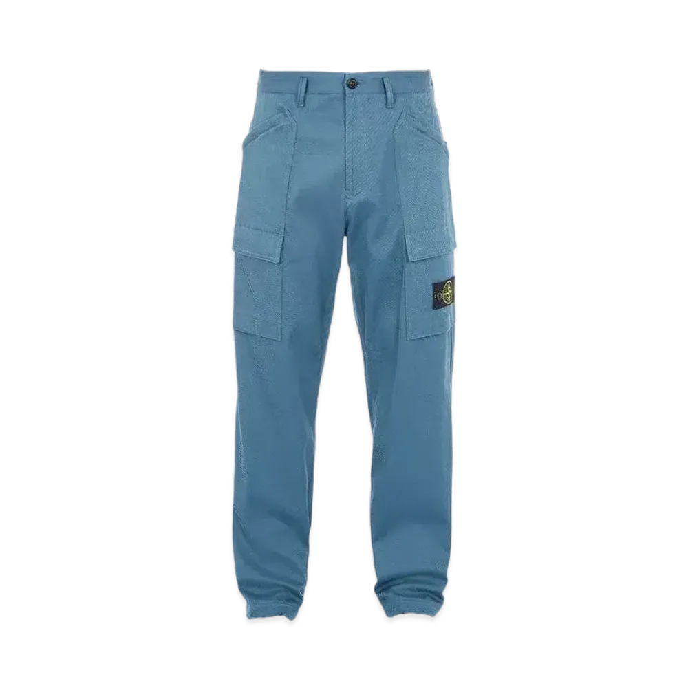 Stone Island 30702 MIL.SPEC.STRETCH COTTON_LOOSE FIT "Teal"