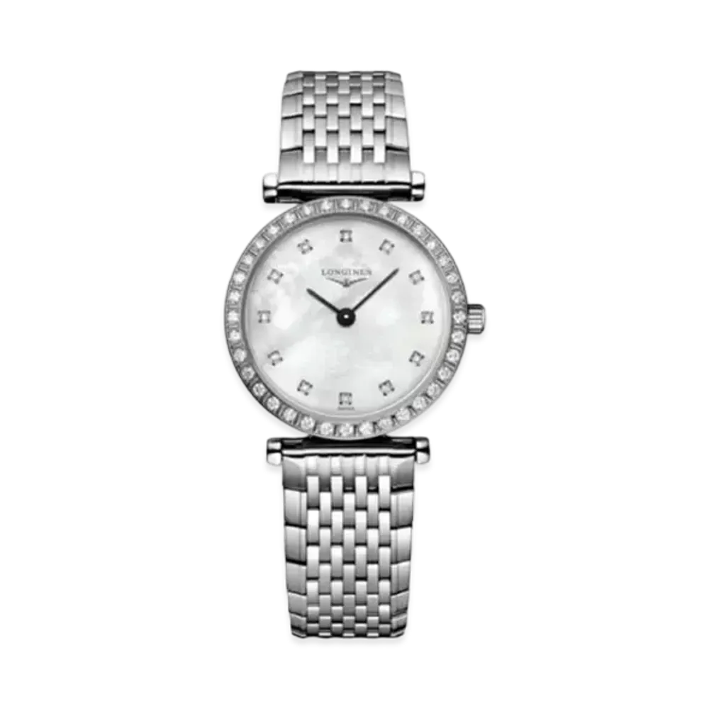 Longines La Grande Classique de Longines 24.00mm "White Mother-of-Pearl/Stainless Steel" L4.341.0.80.6