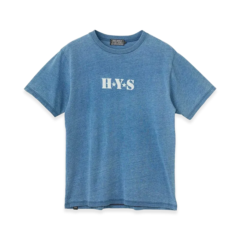 HYSTERIC GLAMOUR Fuzz Master Tee "Dark Indigo Blue"