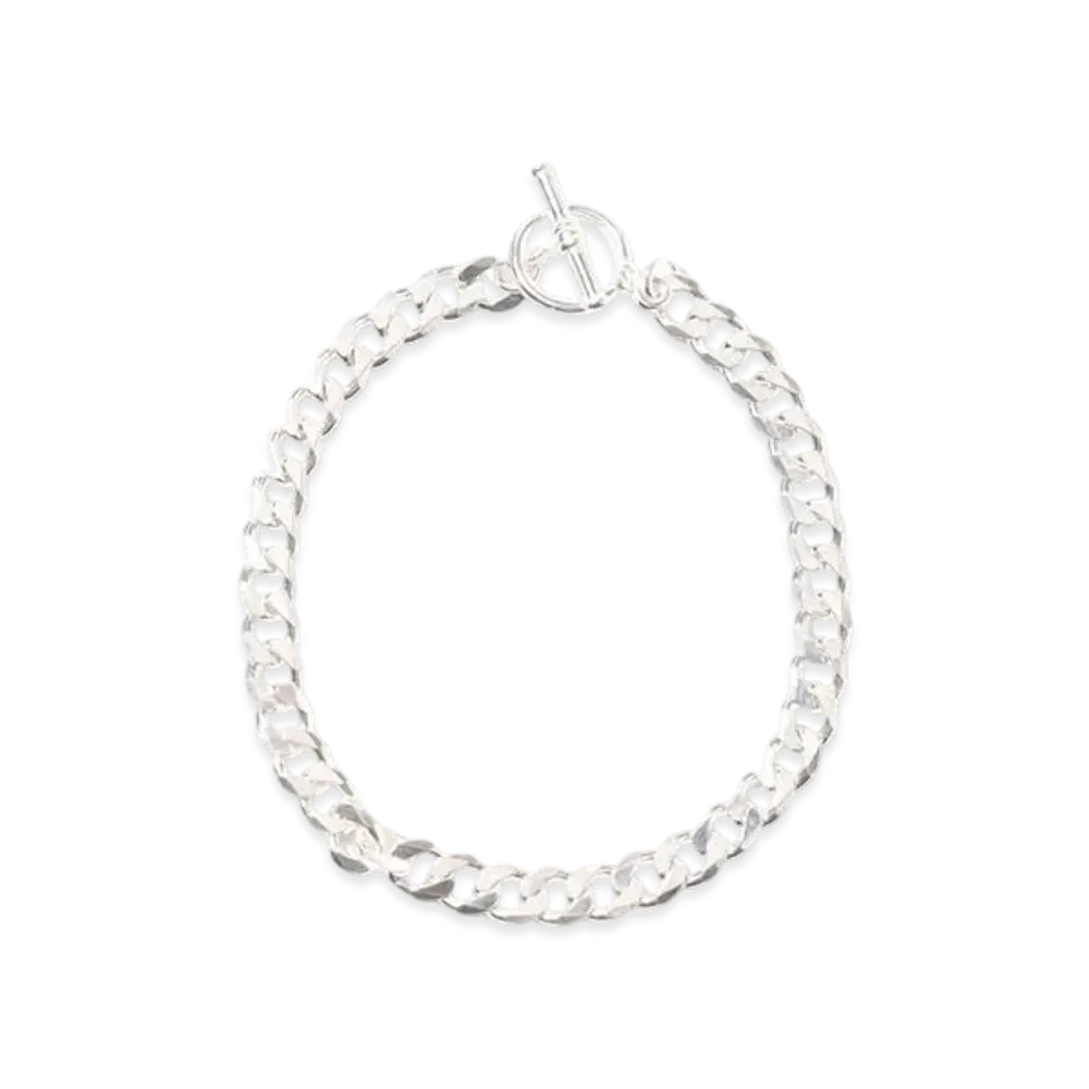 BEAMS Curve Chain Bracelet Silver925 "Silver"