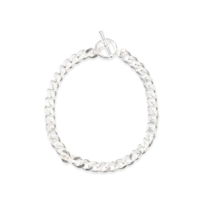 BEAMS Curve Chain Bracelet Silver925 "Silver"