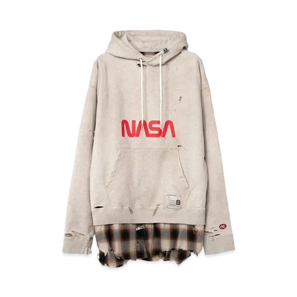 Maison MIHARA YASUHIRO Triple Layered Hoodie "White"