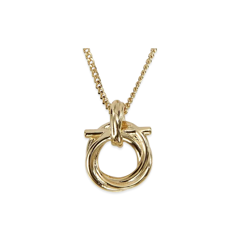 Salvatore Ferragamo Necklace Women's Accessories "Gold"